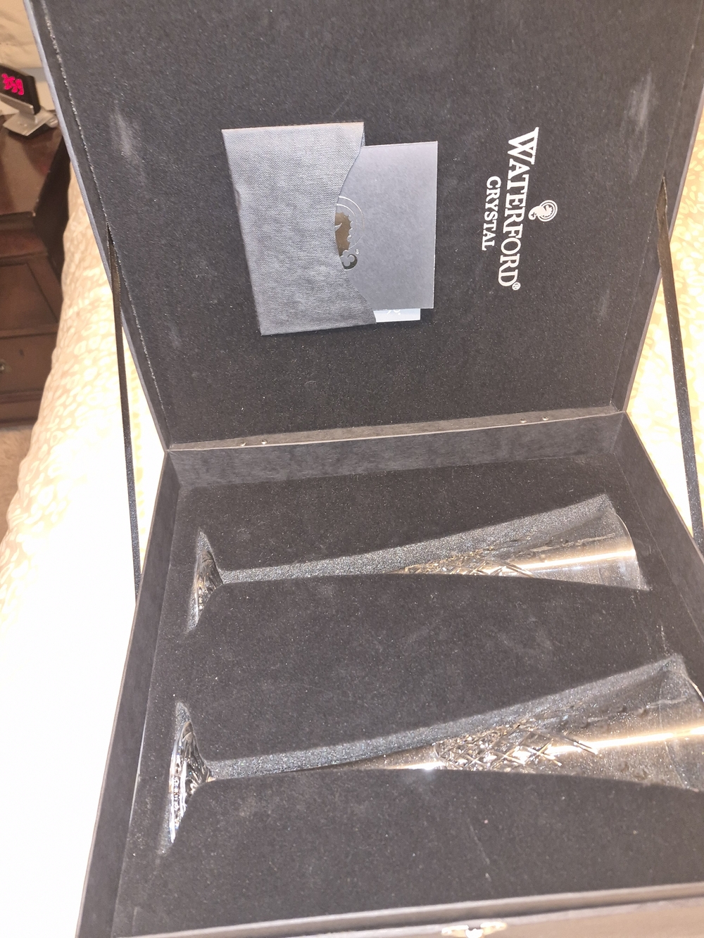 Waterford Crystal Champagne Flutes - Picture 2 of 6